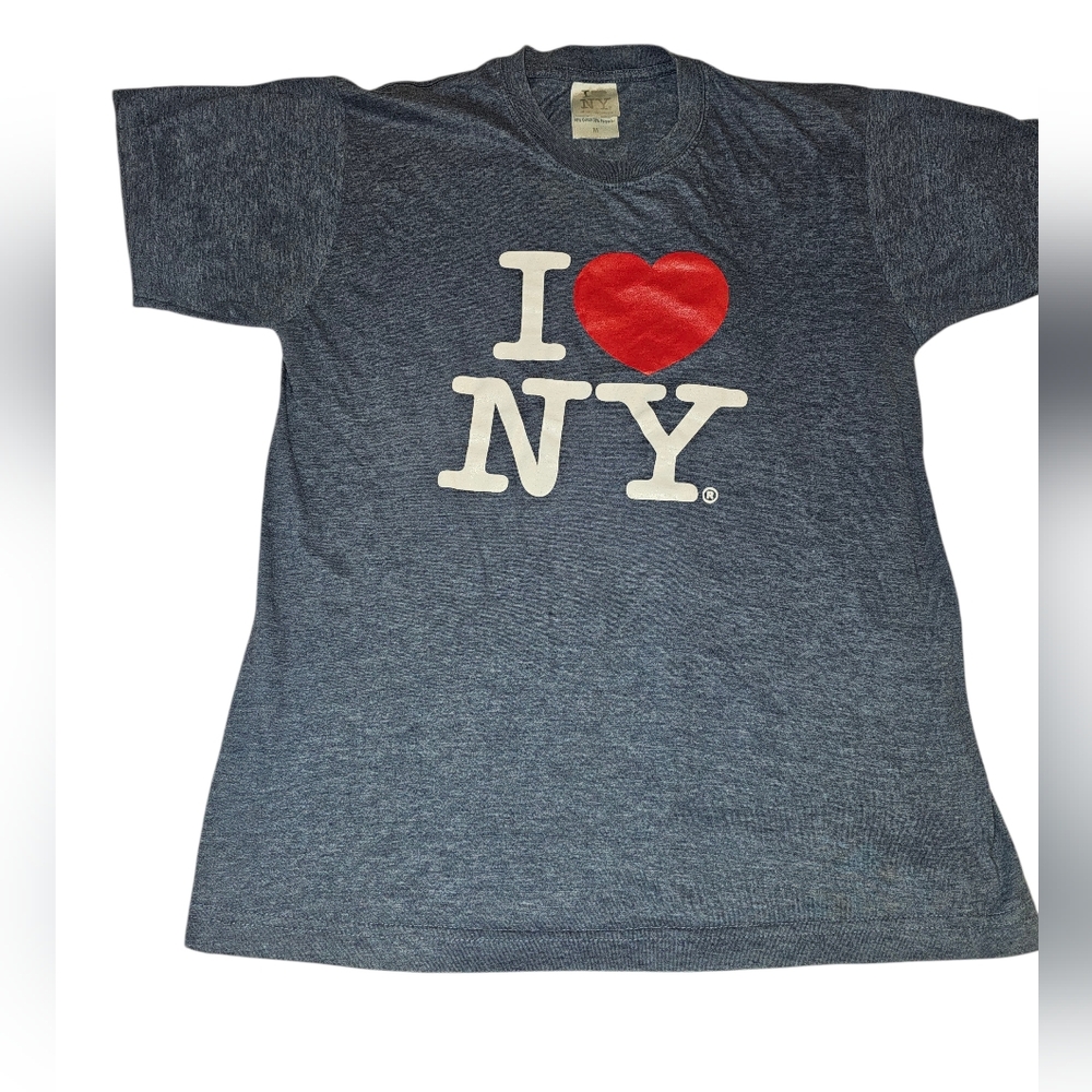 I Love NY Rafia Tees Souvenir T-Shirt  Size Medium